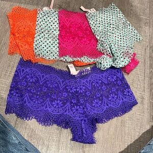 Bundle of six(6) Victoria’s Secret minishorts